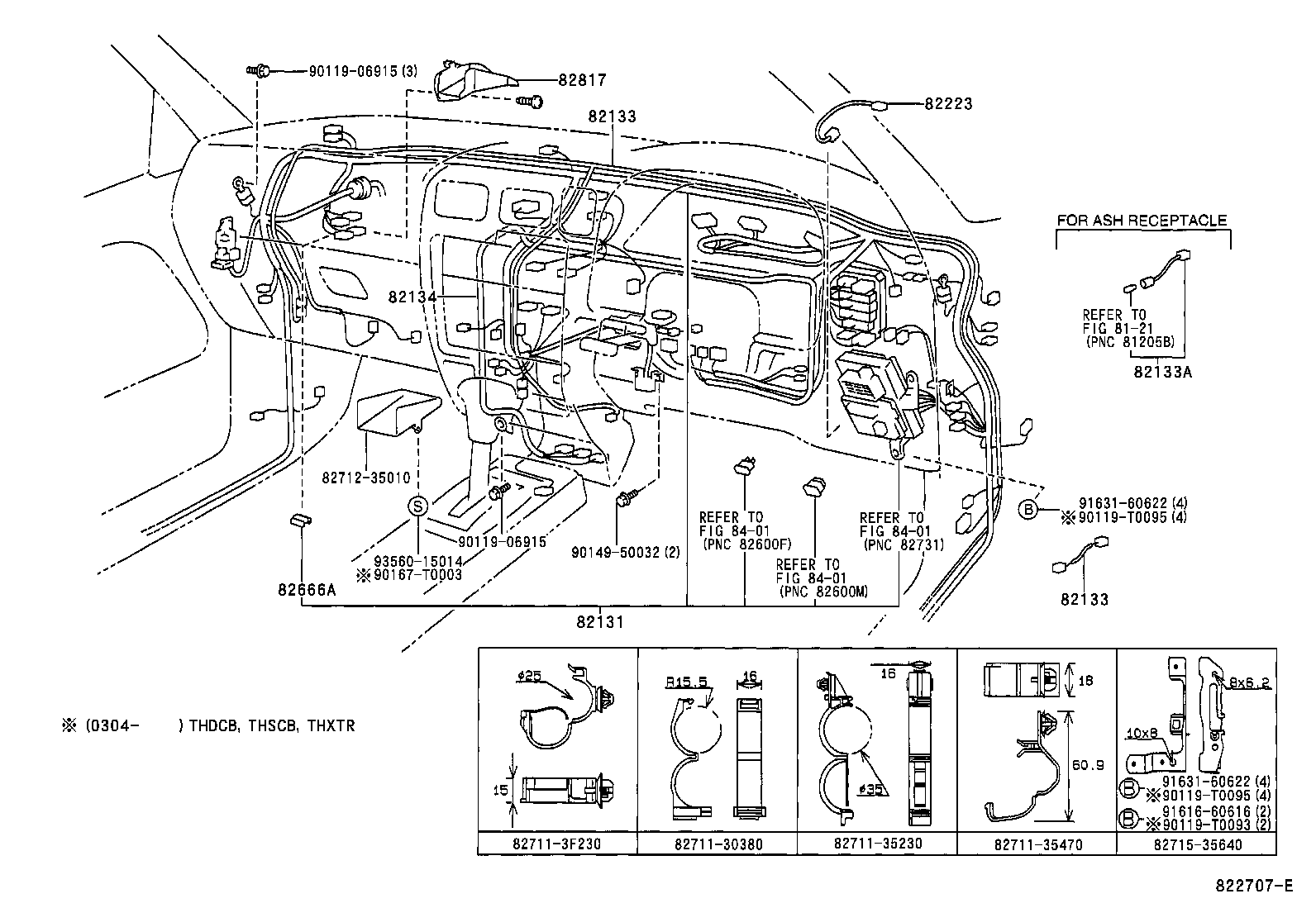  HILUX |  WIRING CLAMP