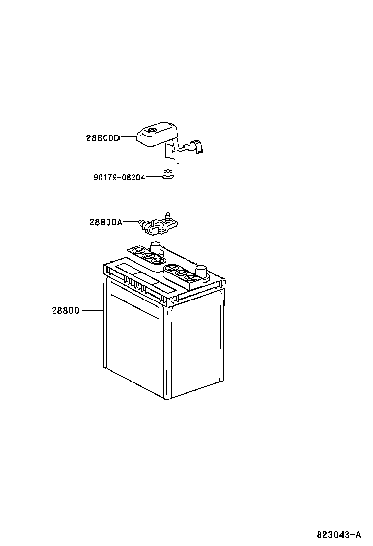  CAMRY AUSTRALIA |  BATTERY BATTERY CABLE