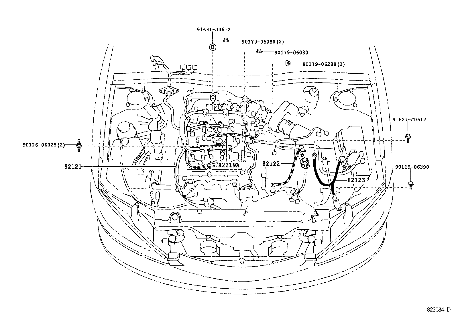  CAMRY AUSTRALIA |  WIRING CLAMP