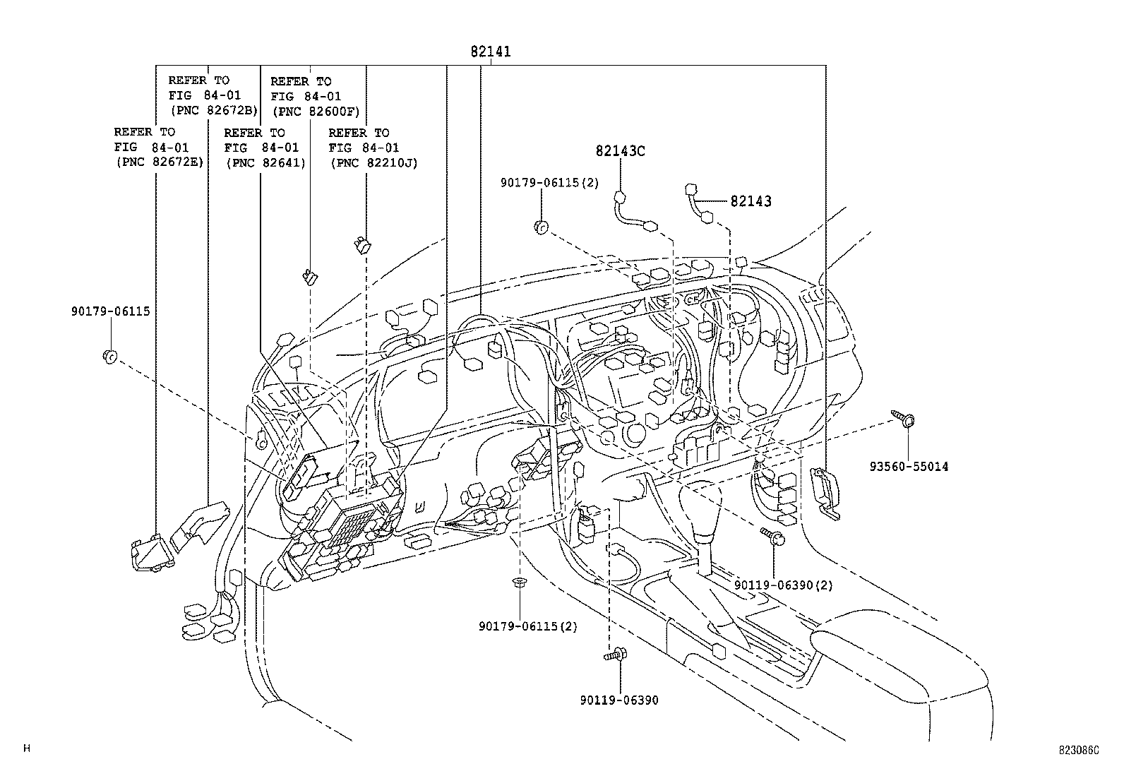  CAMRY AUSTRALIA |  WIRING CLAMP