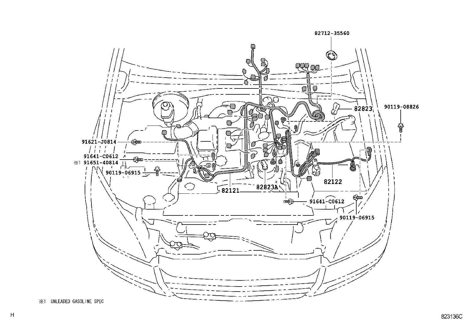  LAND CRUISER PRADO |  WIRING CLAMP