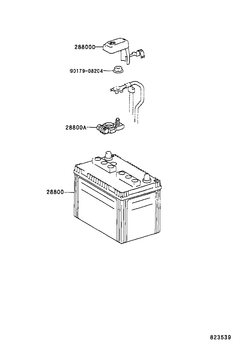  ES300 |  BATTERY BATTERY CABLE