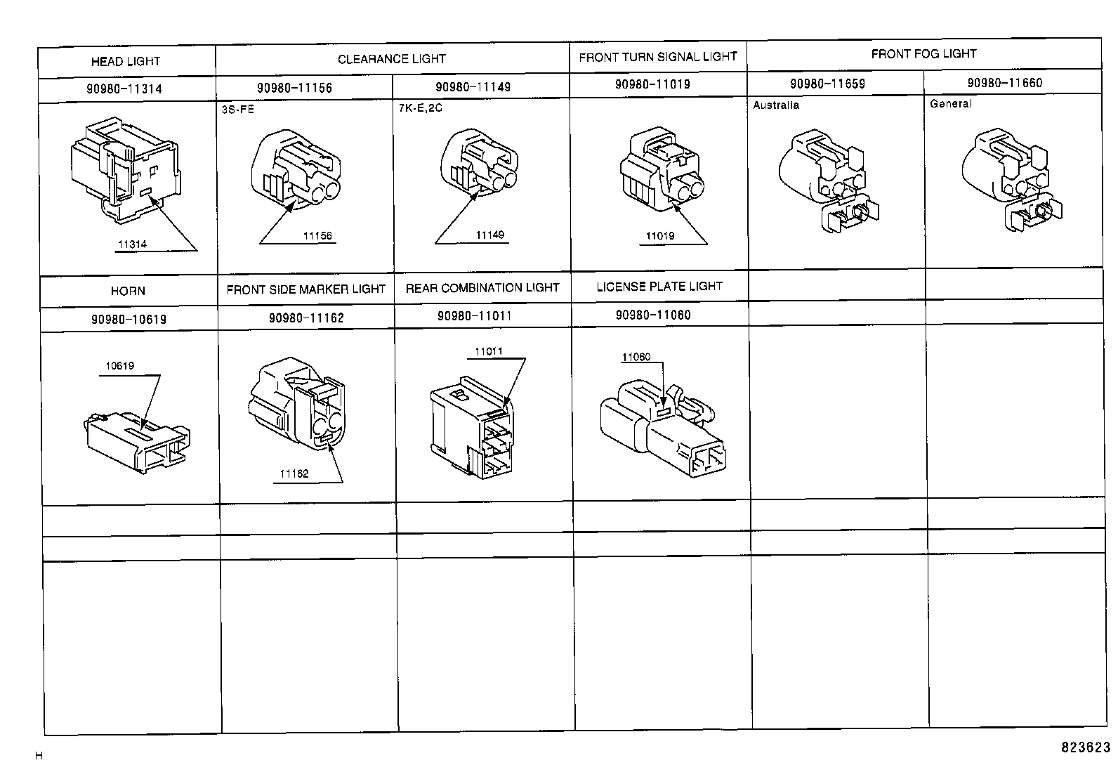  TOWNACE LITEACE |  WIRING CLAMP