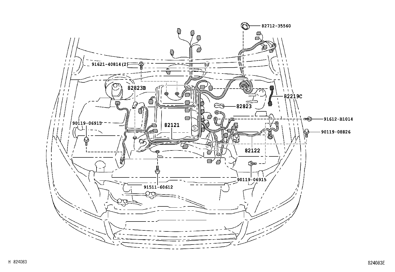 LAND CRUISER PRADO |  WIRING CLAMP