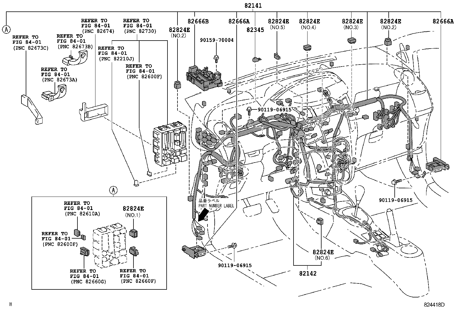  YARIS |  WIRING CLAMP