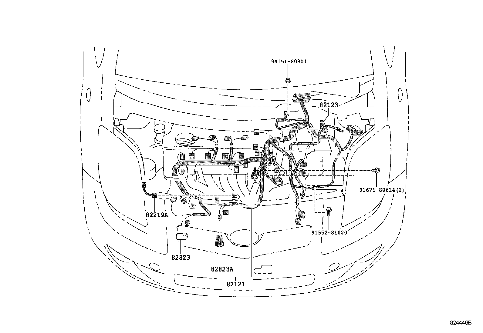  YARIS |  WIRING CLAMP