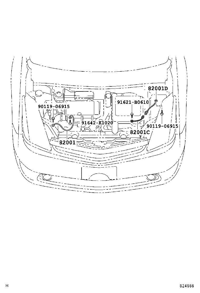  PRIUS CHINA |  WIRING CLAMP
