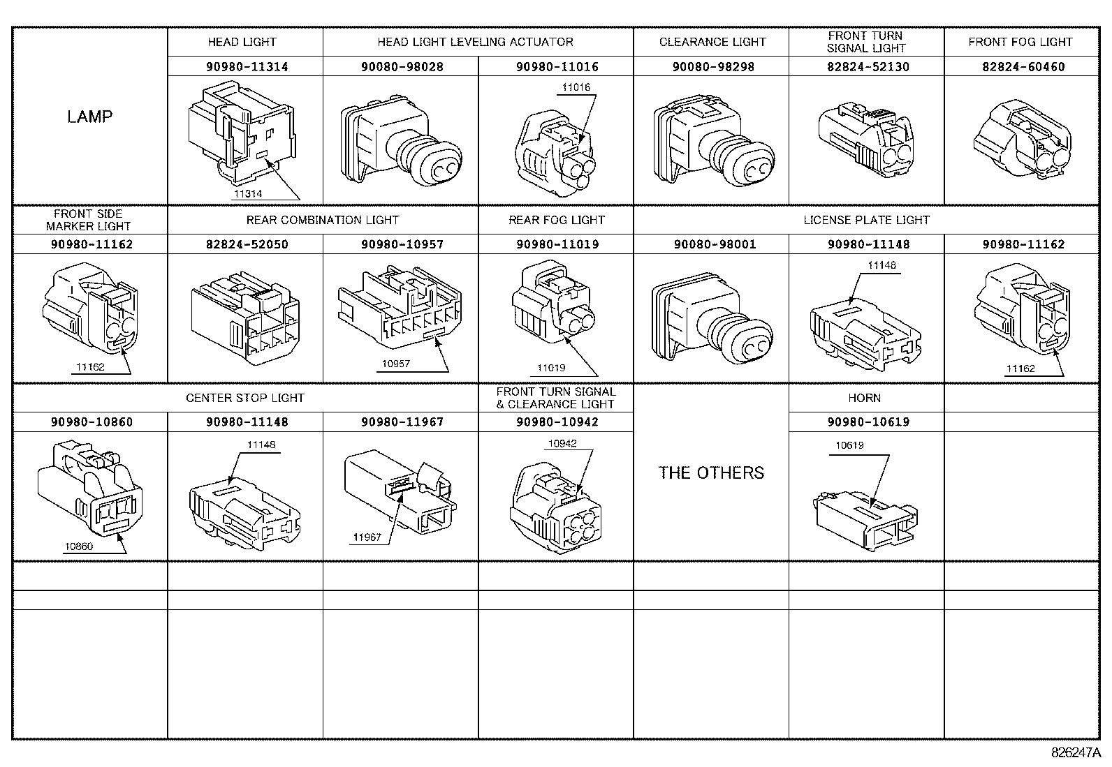  YARIS |  WIRING CLAMP