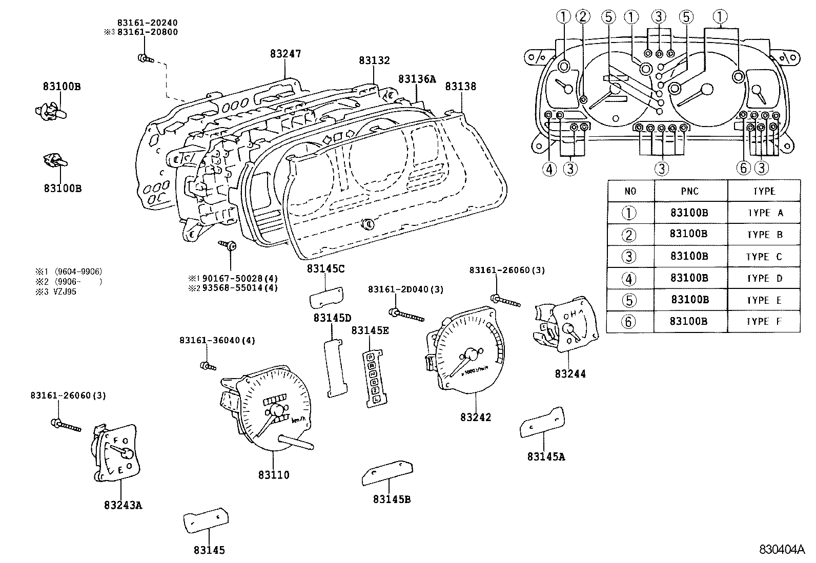  LAND CRUISER 90 |  METER