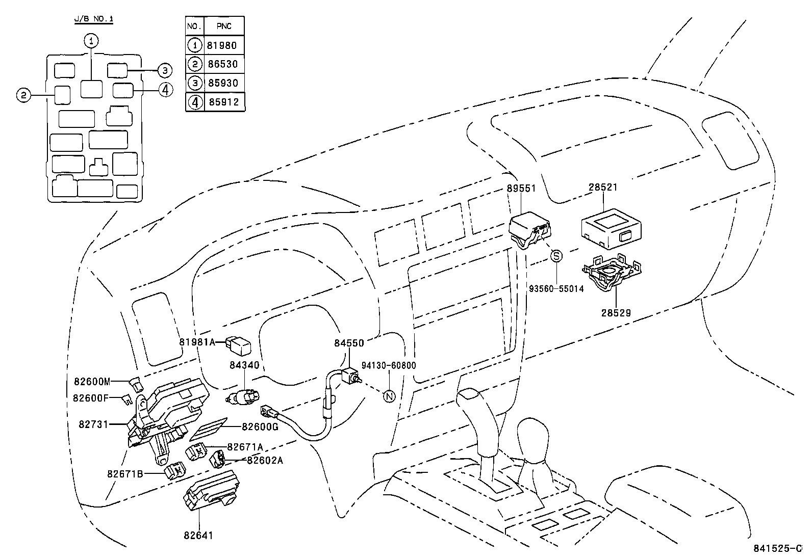  HILUX |  SWITCH RELAY COMPUTER