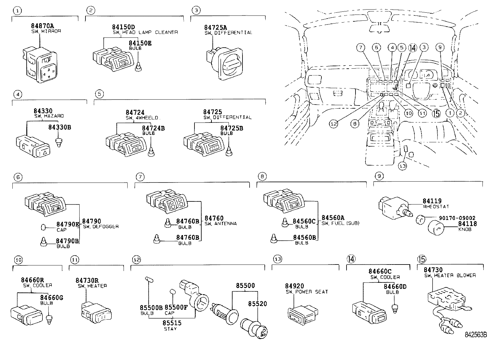  LAND CRUISER 80 |  SWITCH RELAY COMPUTER