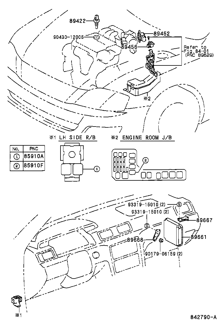 AVALON |  ELECTRONIC FUEL INJECTION SYSTEM