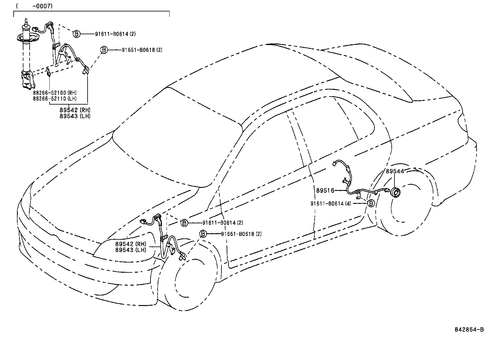  YARIS ECHO 4D |  ABS VSC