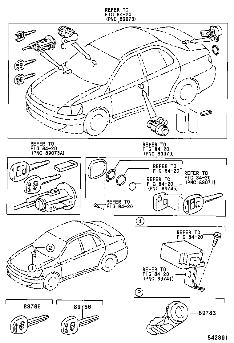 YARIS ECHO 4D |  ANTI THEFT DEVICE