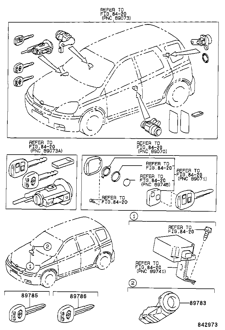  YARIS ECHO 3D 5D |  ANTI THEFT DEVICE