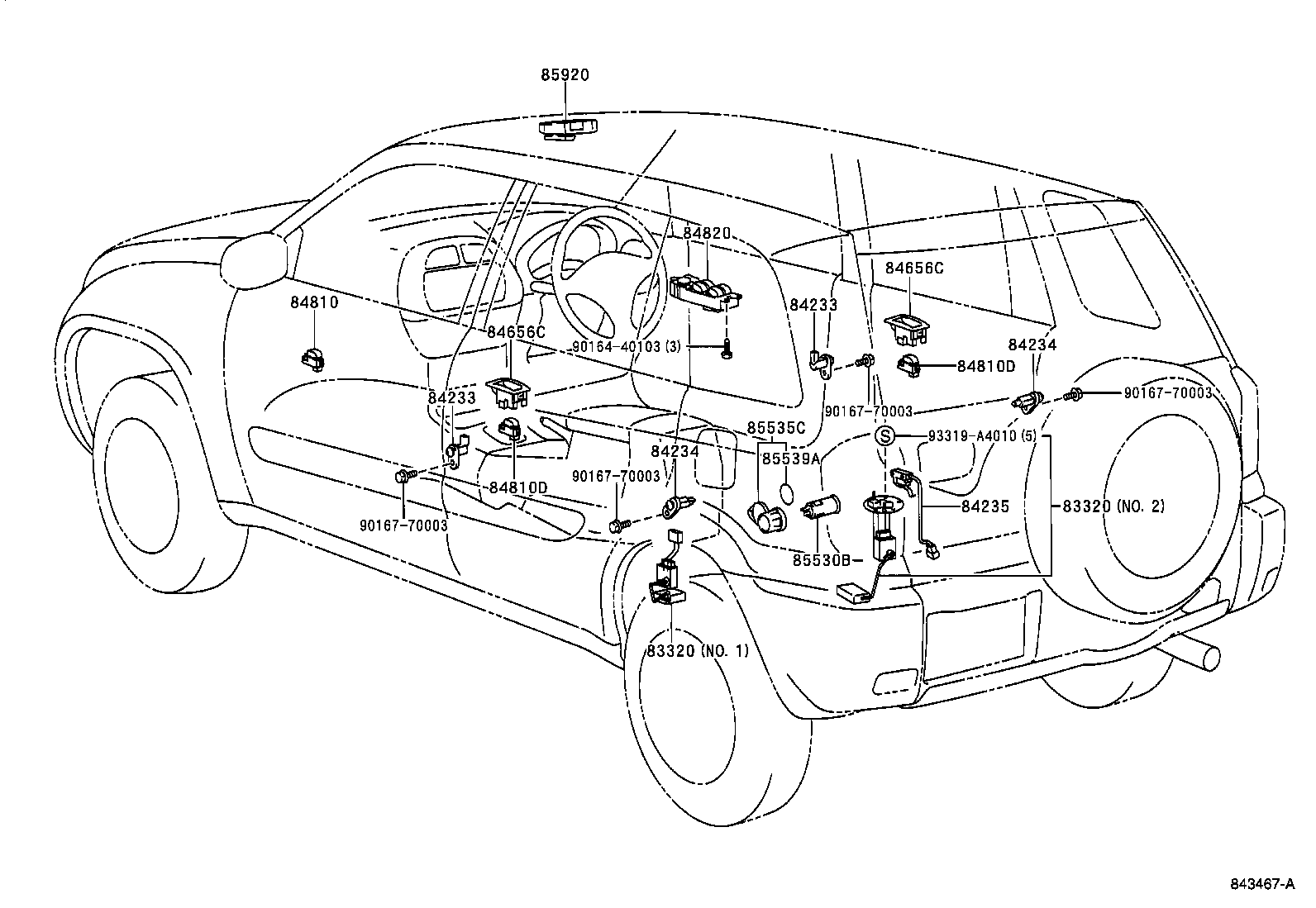  RAV4 |  SWITCH RELAY COMPUTER