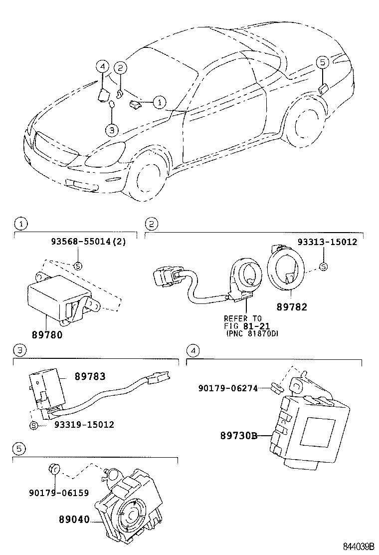  SC430 |  ANTI THEFT DEVICE