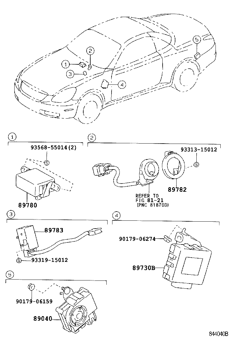  SC430 |  ANTI THEFT DEVICE