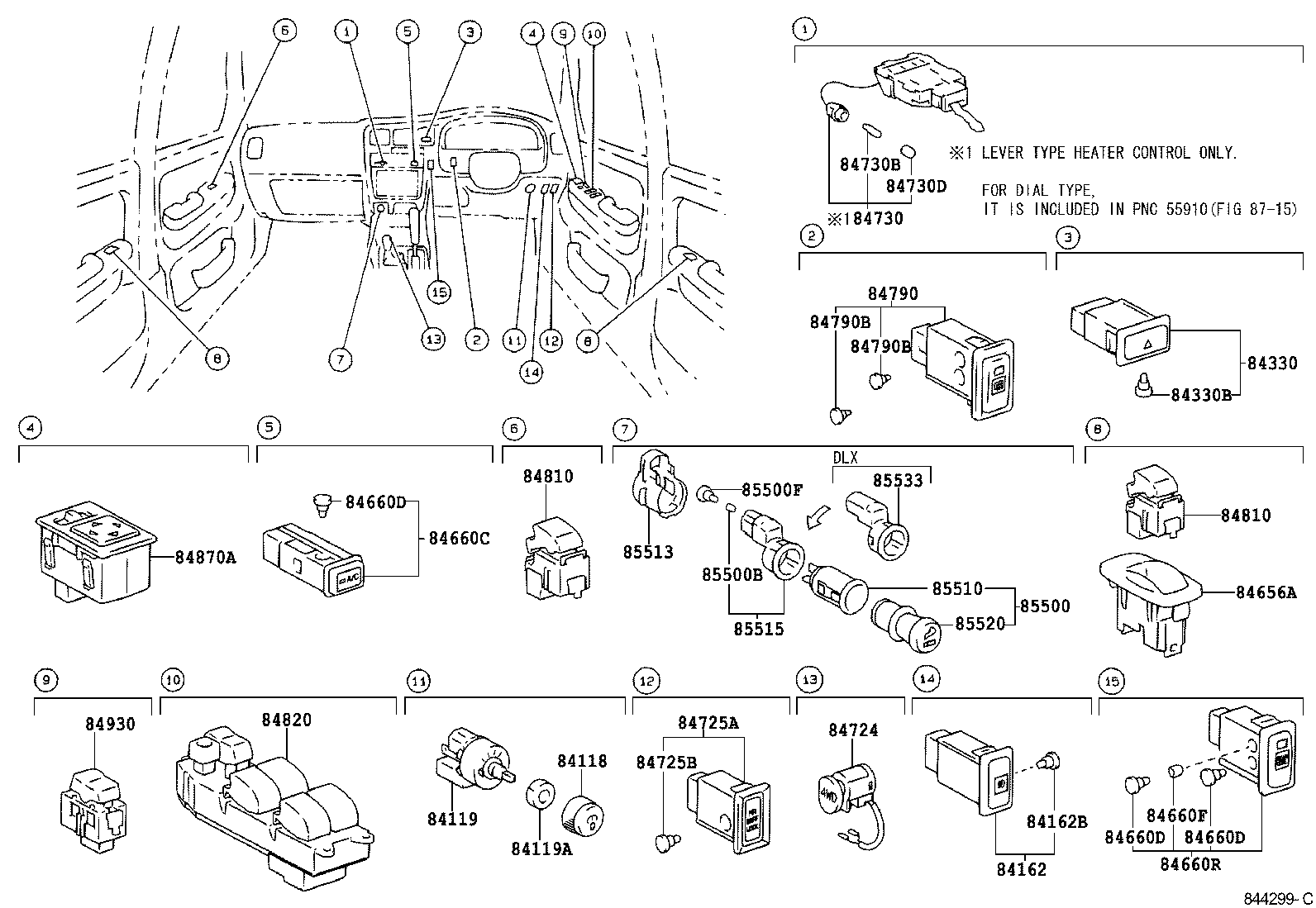  HILUX |  SWITCH RELAY COMPUTER