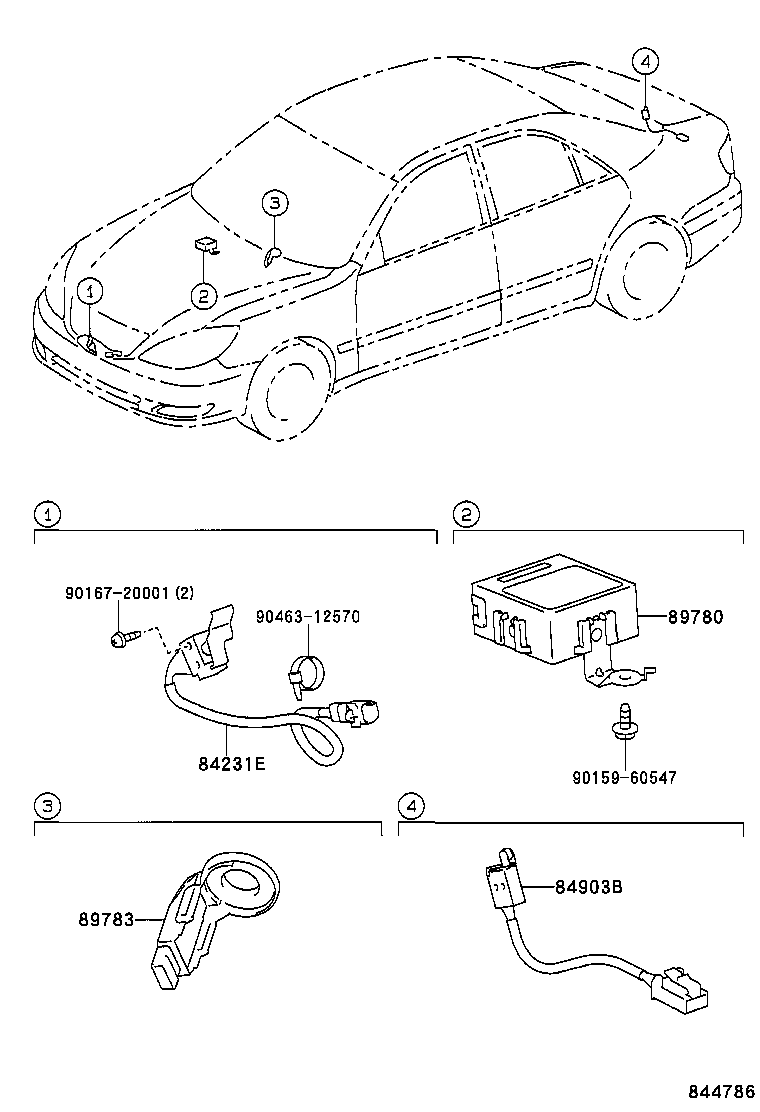  CAMRY AUSTRALIA |  ANTI THEFT DEVICE