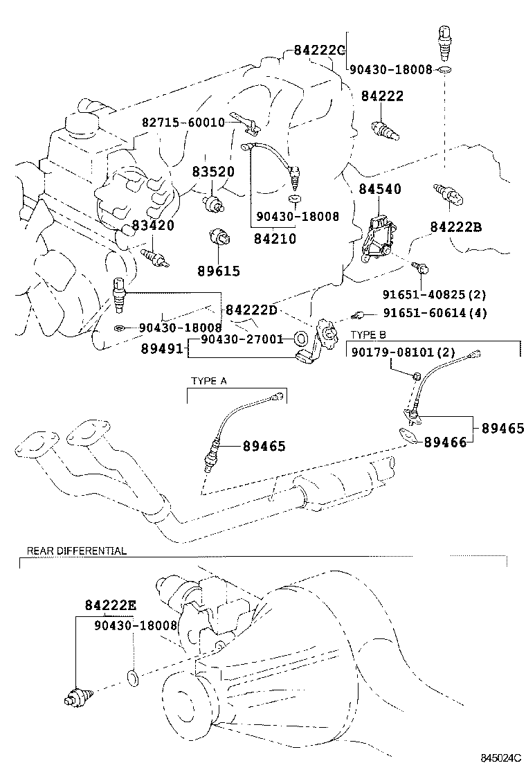  LAND CRUISER 100 105 |  SWITCH RELAY COMPUTER