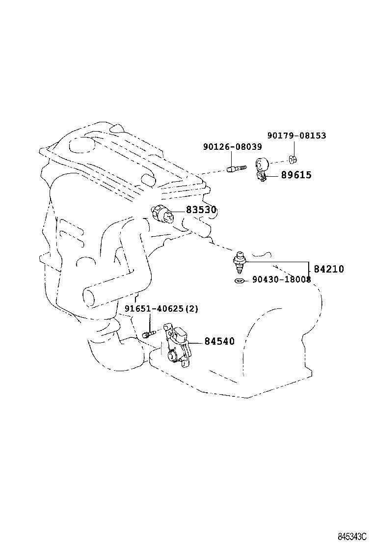  AVENSIS |  SWITCH RELAY COMPUTER