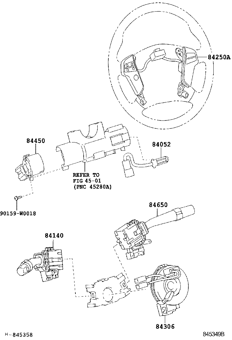  AVENSIS |  SWITCH RELAY COMPUTER