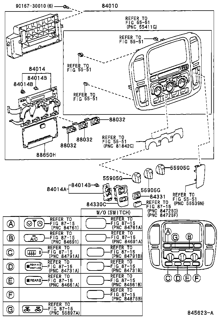  LAND CRUISER 100 105 |  SWITCH RELAY COMPUTER