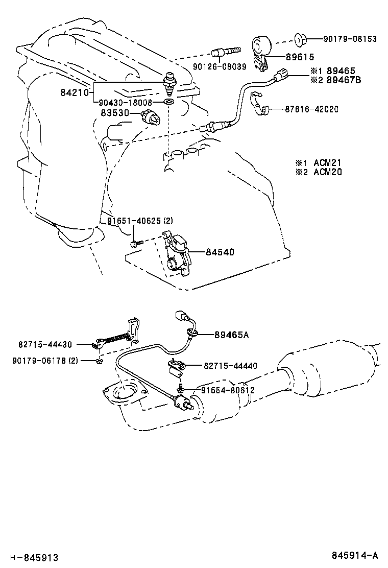  PICNIC AVENSIS VERSO |  SWITCH RELAY COMPUTER