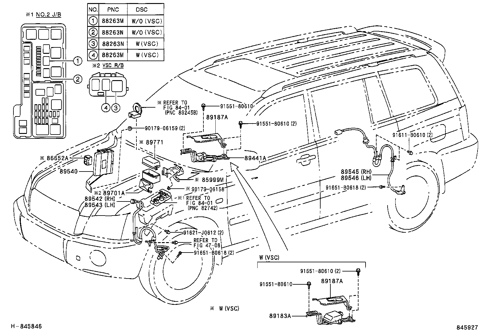  KLUGER |  ABS VSC