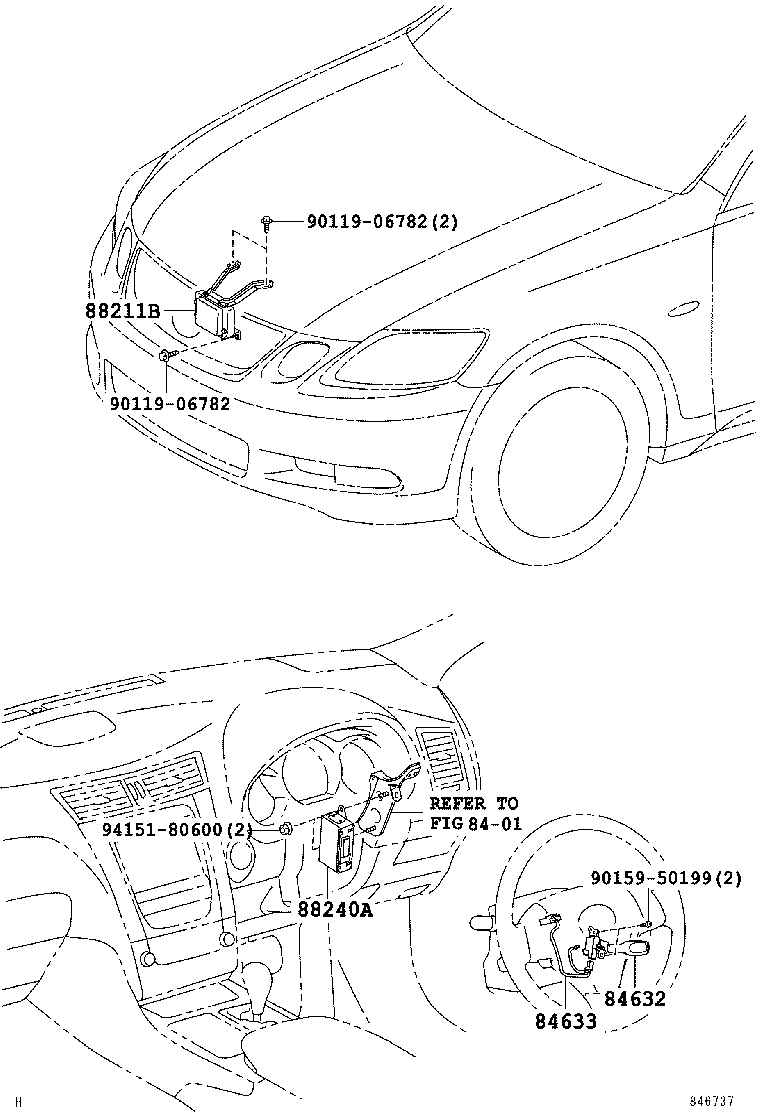  GS30 35 43 460 |  CRUISE CONTROL AUTO DRIVE