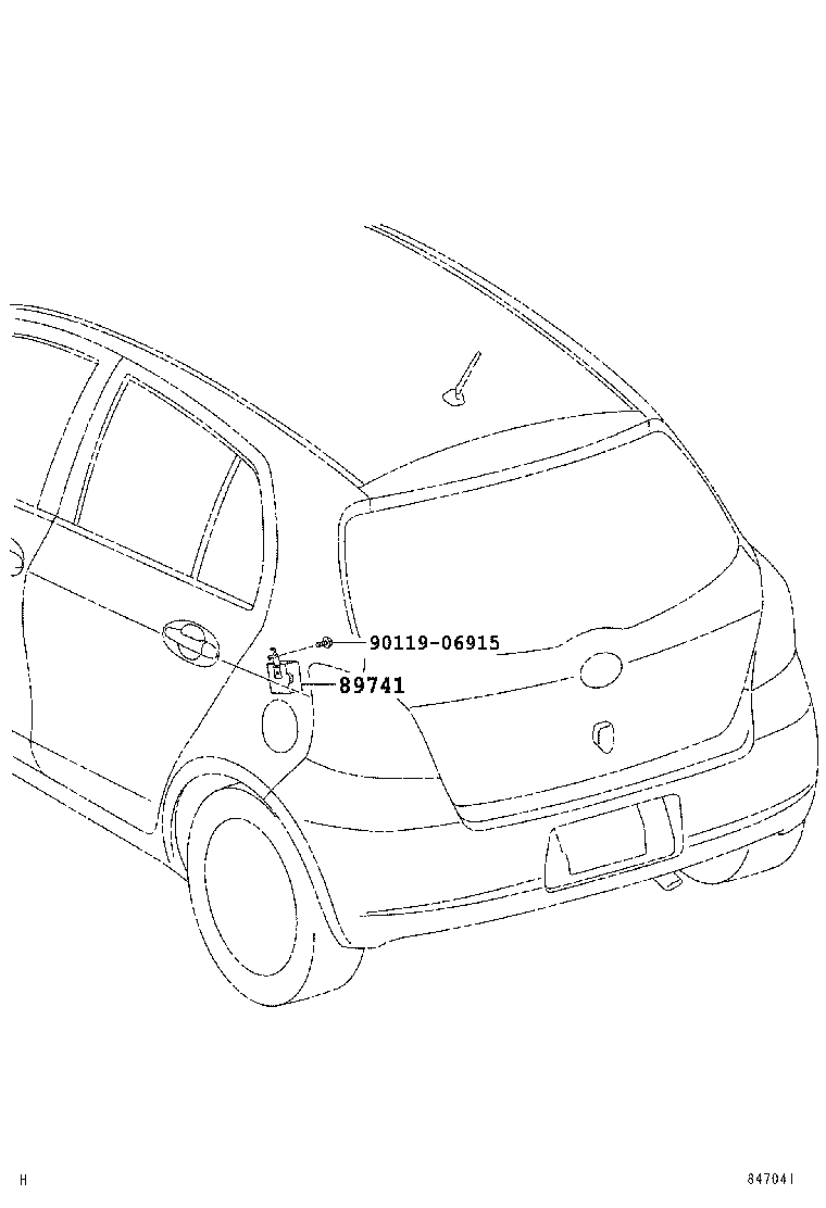  YARIS |  WIRELESS DOOR LOCK