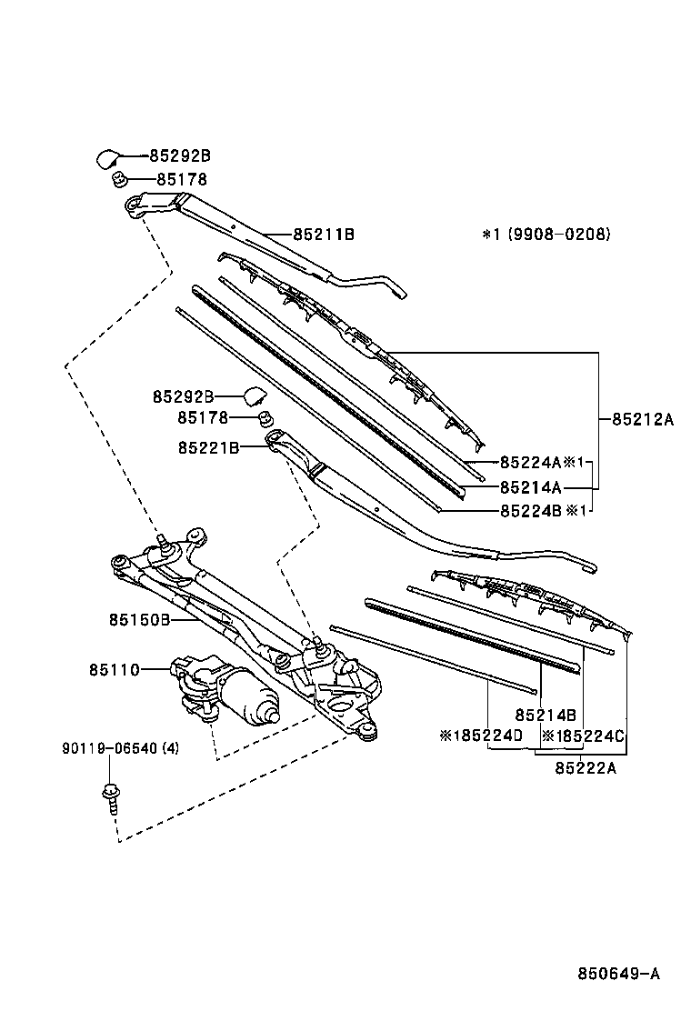  CELICA |  WINDSHIELD WIPER