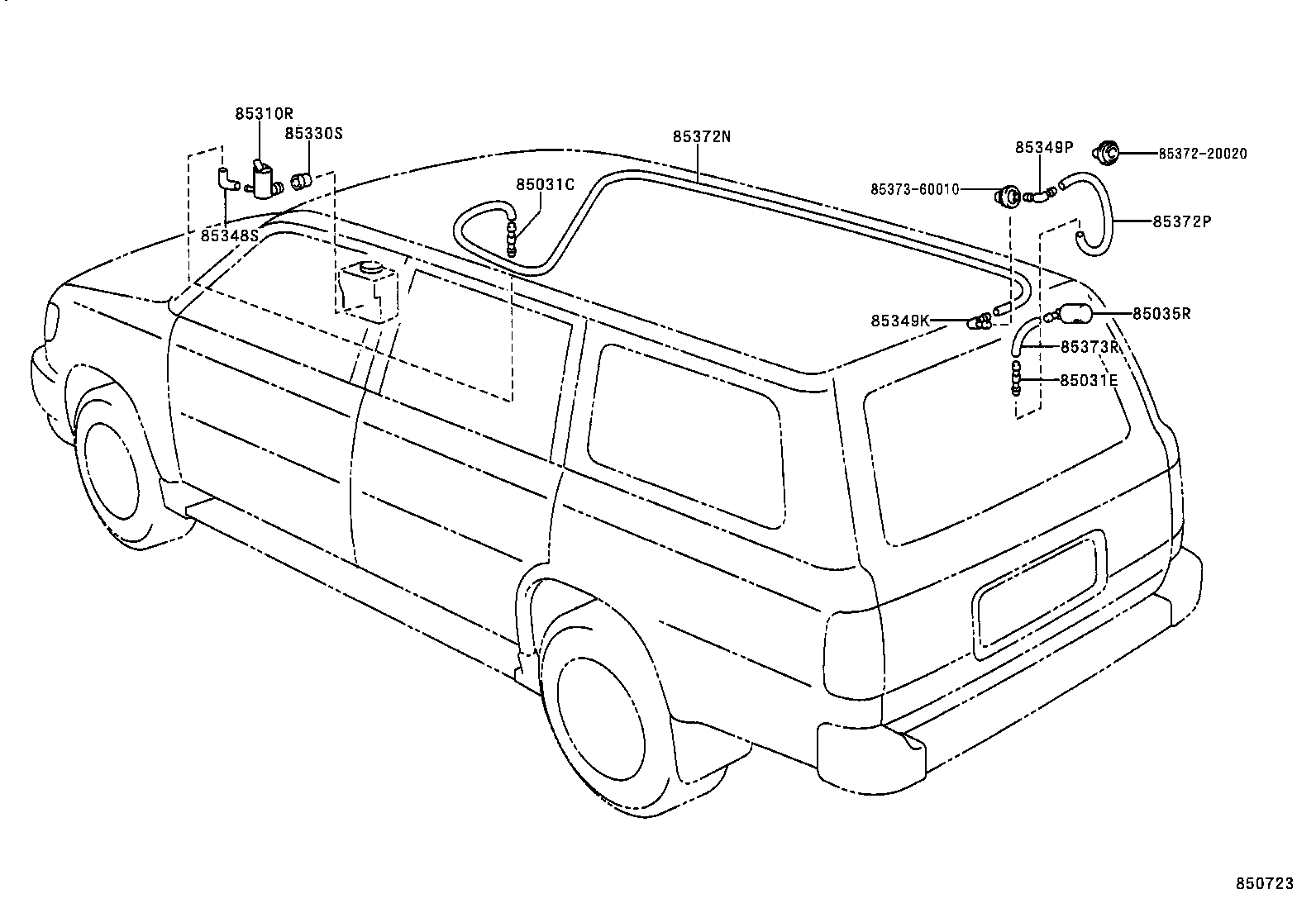  QUALIS |  REAR WASHER