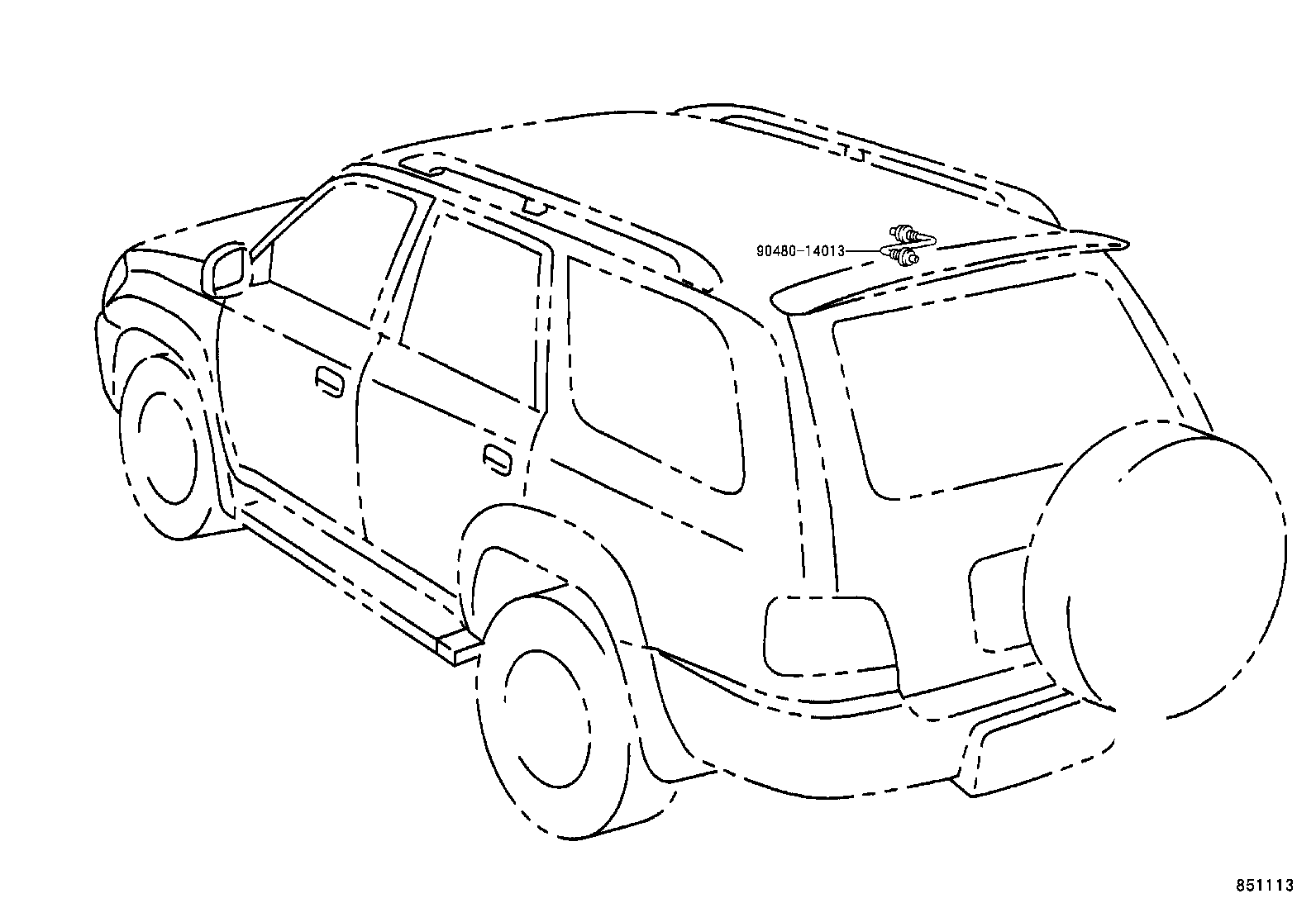  HILUX |  REAR WASHER
