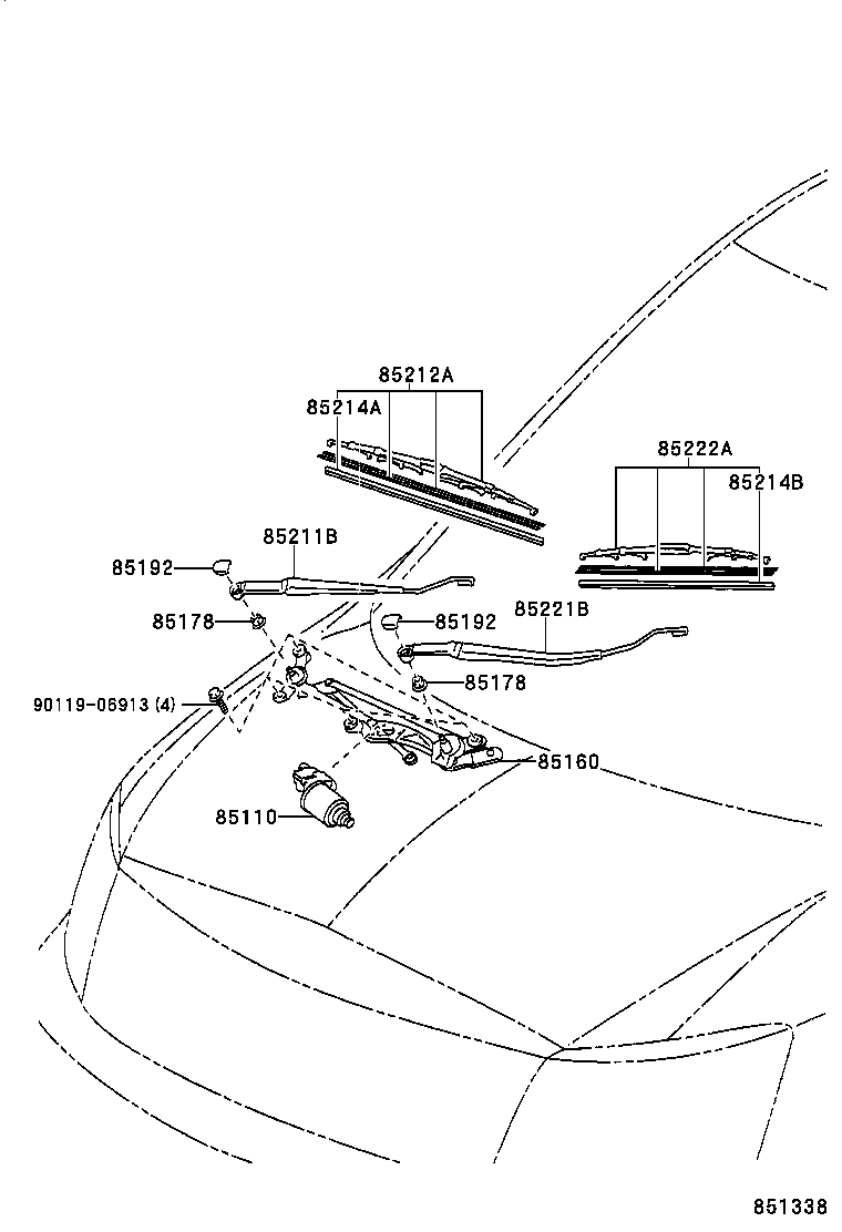  ALPHARD |  WINDSHIELD WIPER