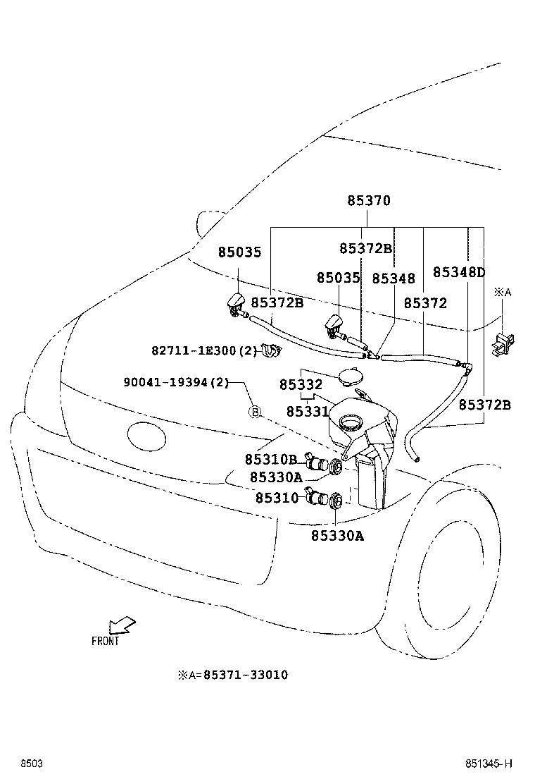  AVANZA |  WINDSHIELD WASHER