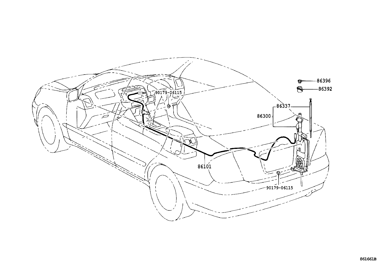  CAMRY AUSTRALIA |  ANTENNA