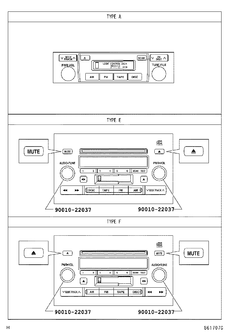  LAND CRUISER PRADO |  RADIO RECEIVER AMPLIFIER CONDENSER