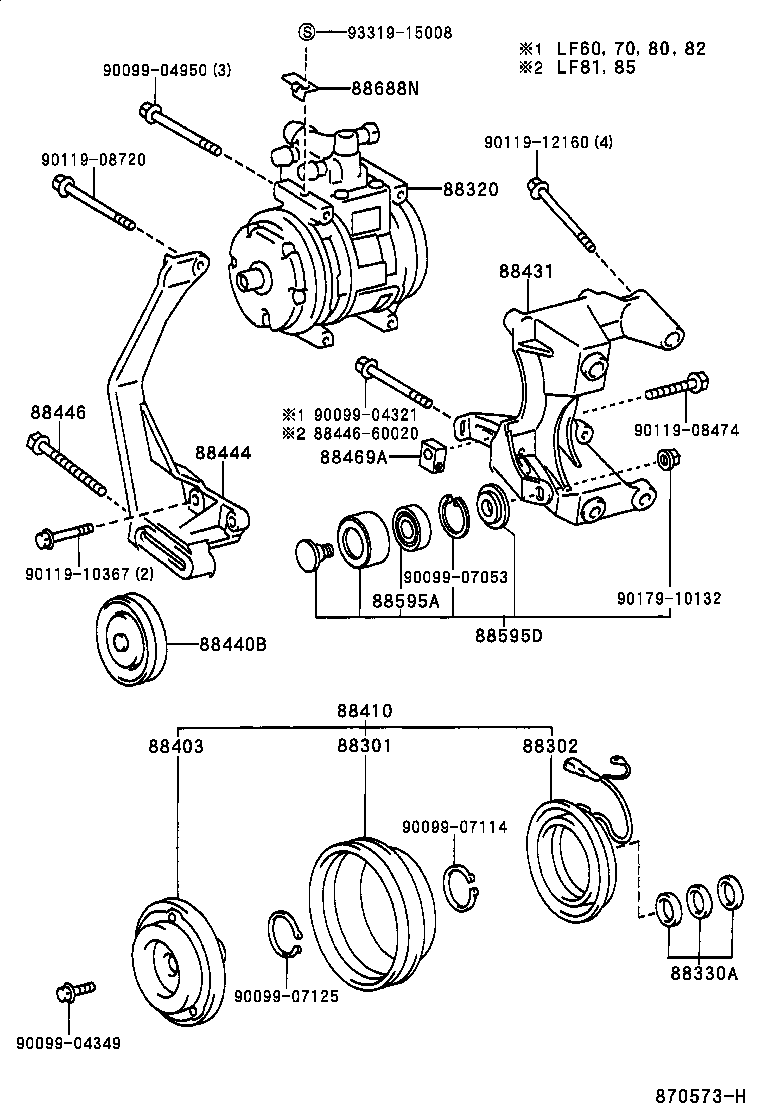  T U V |  HEATING AIR CONDITIONING COMPRESSOR