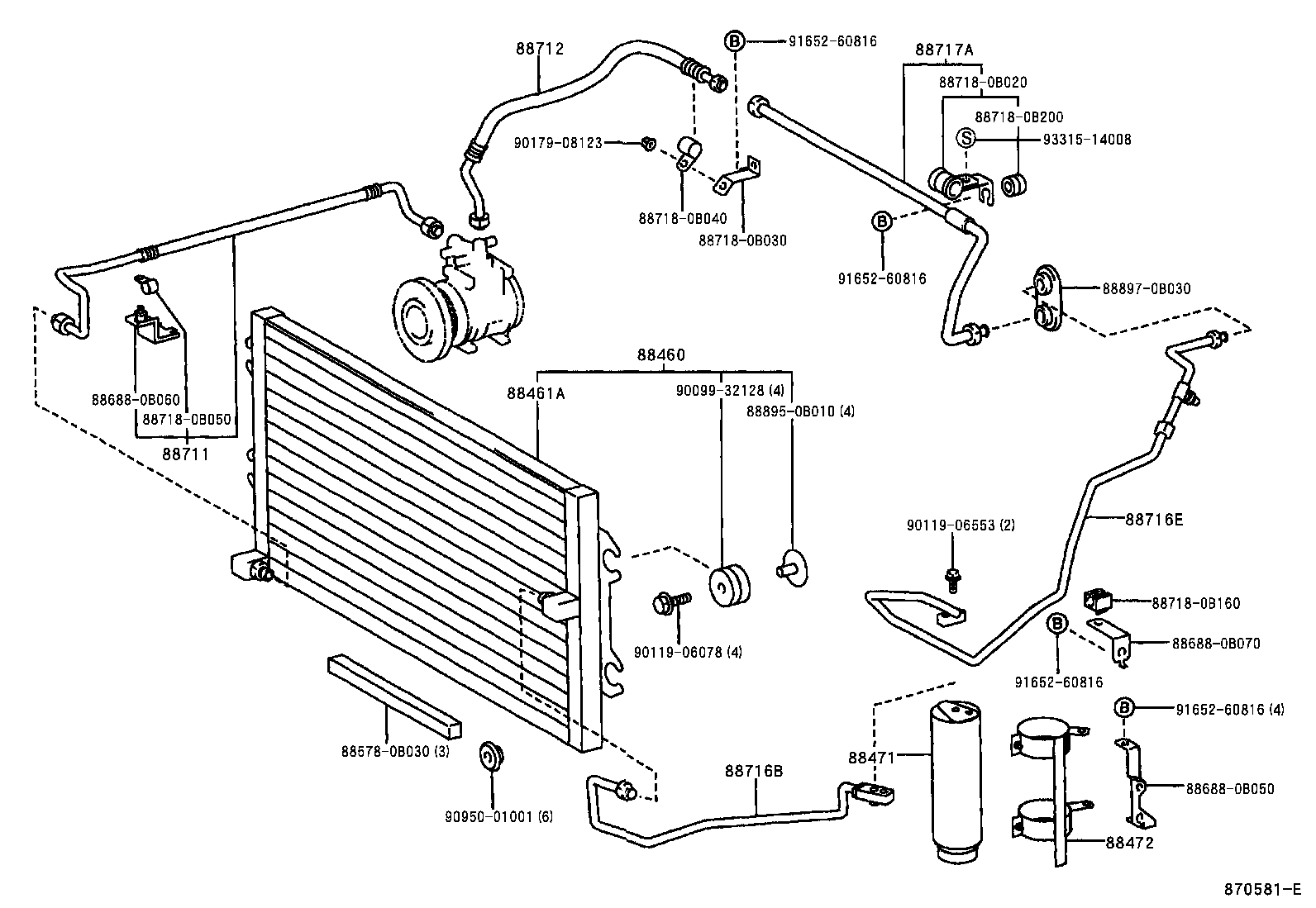  T U V |  HEATING AIR CONDITIONING COOLER PIPING