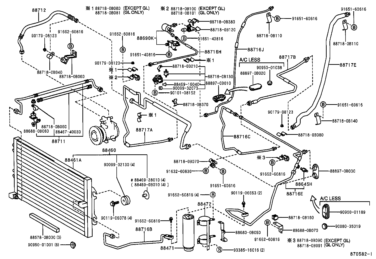  T U V |  HEATING AIR CONDITIONING COOLER PIPING
