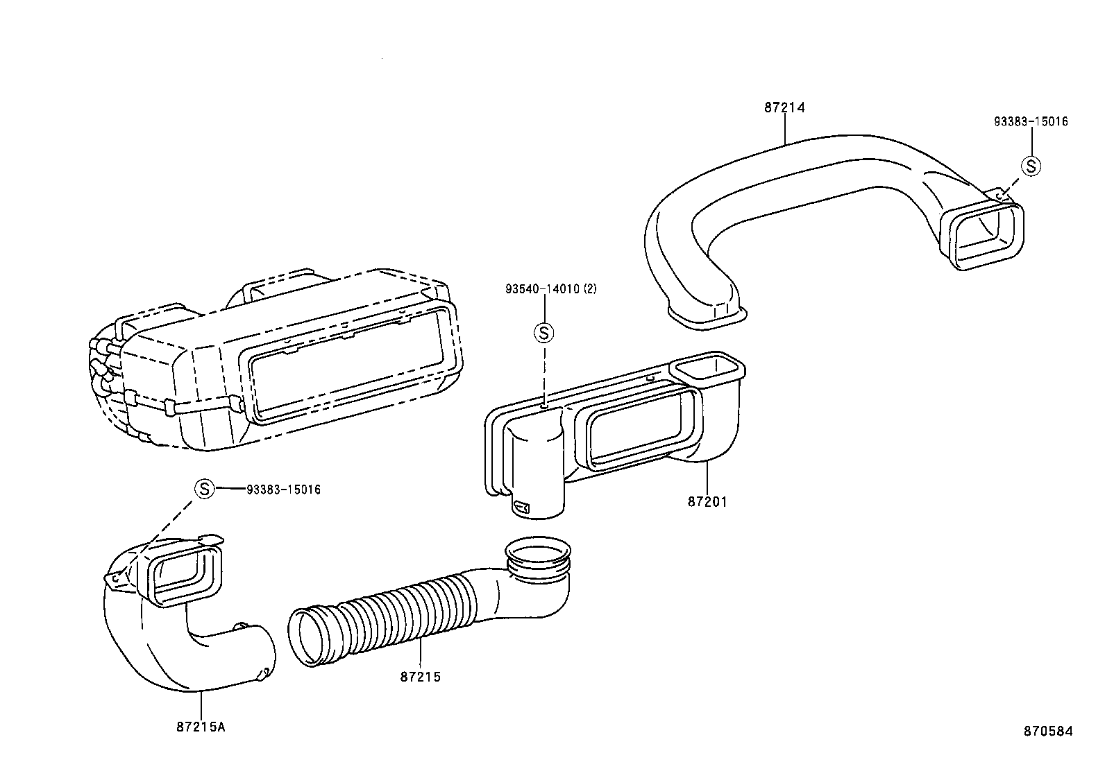  T U V |  HEATING AIR CONDITIONING CONTROL AIR DUCT