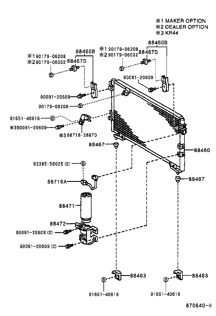  TOWNACE LITEACE |  HEATING AIR CONDITIONING COOLER PIPING