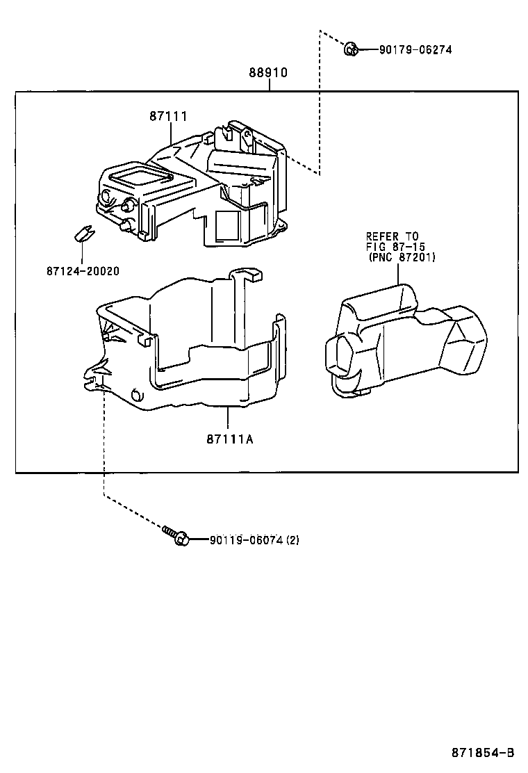  HILUX |  HEATING AIR CONDITIONING HEATER UNIT BLOWER