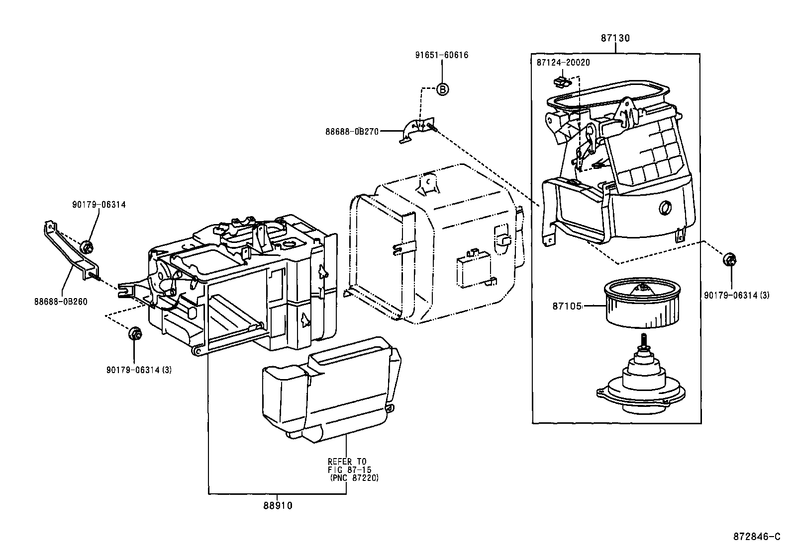 T U V |  HEATING AIR CONDITIONING HEATER UNIT BLOWER