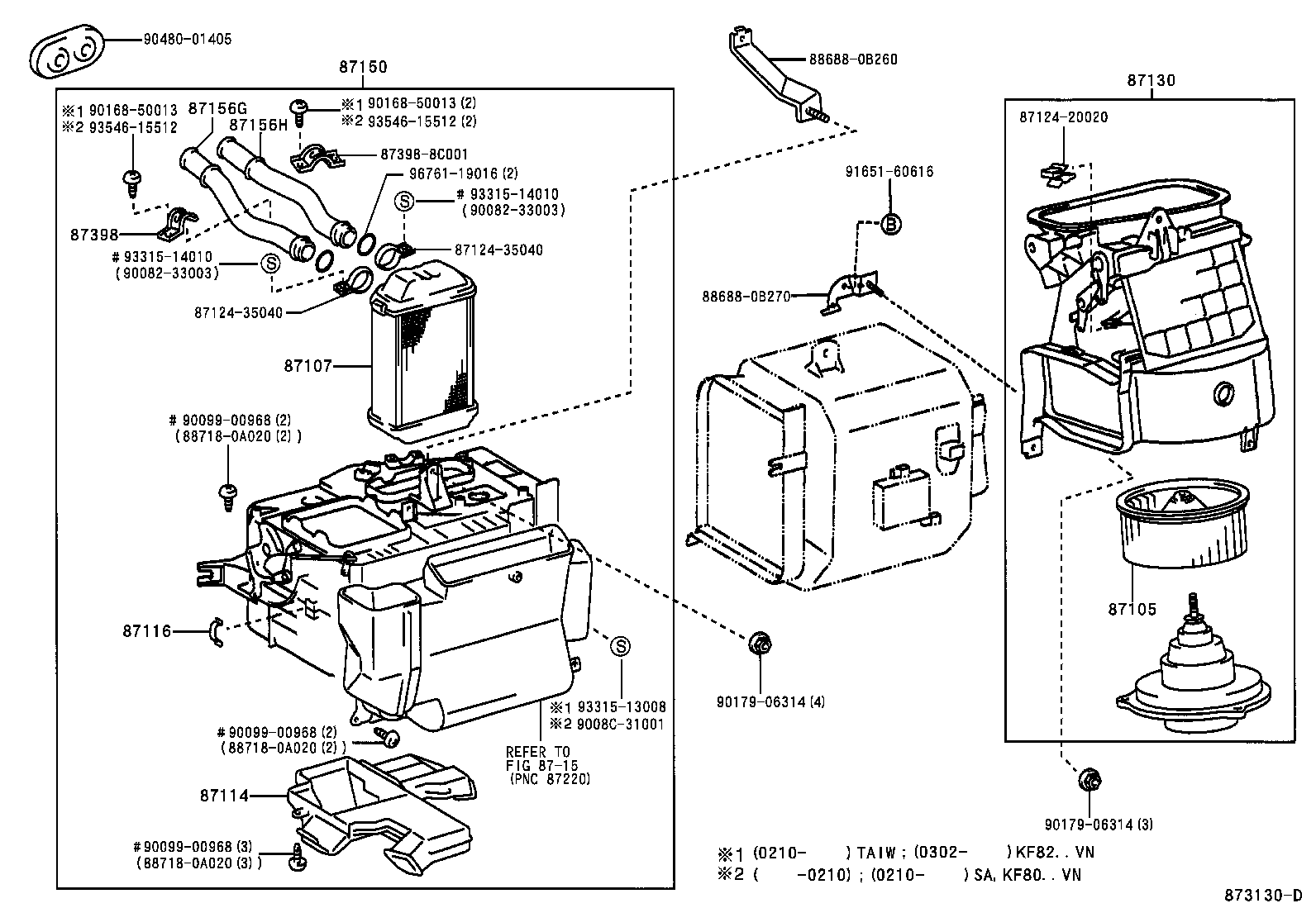  T U V |  HEATING AIR CONDITIONING HEATER UNIT BLOWER