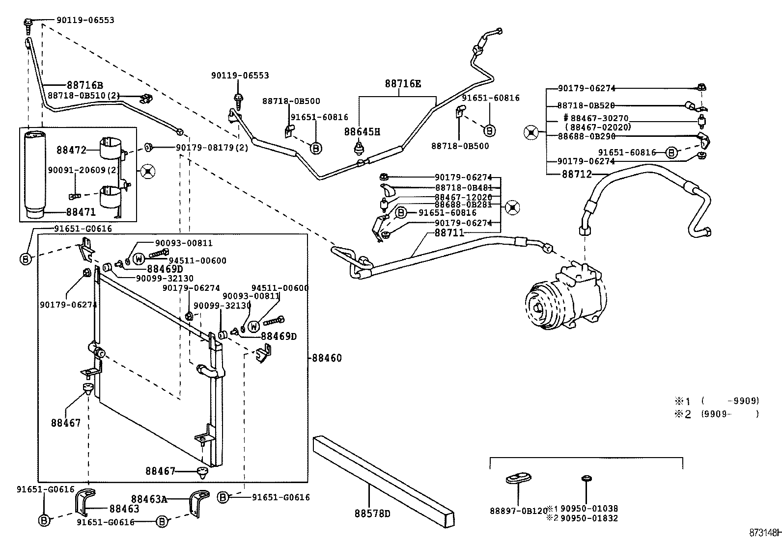  T U V |  HEATING AIR CONDITIONING COOLER PIPING