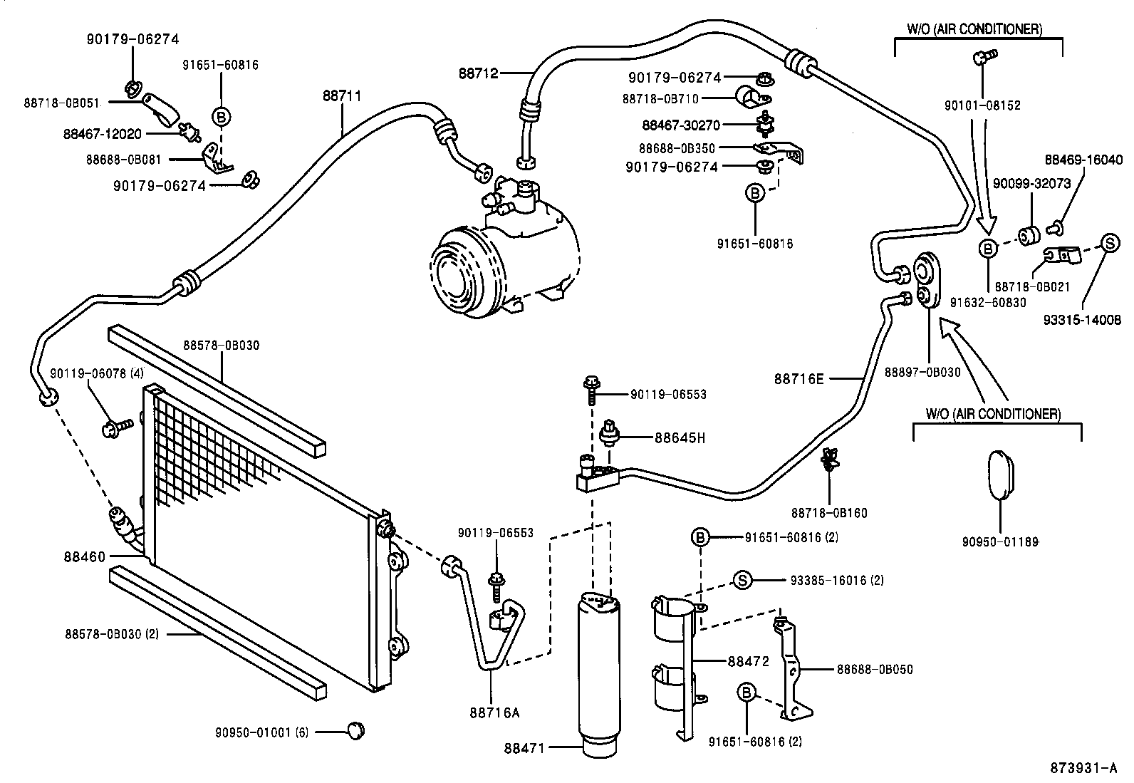  T U V |  HEATING AIR CONDITIONING COOLER PIPING