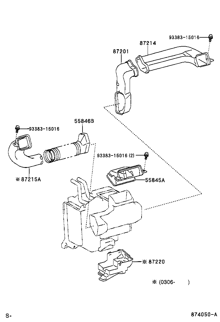  T U V |  HEATING AIR CONDITIONING CONTROL AIR DUCT